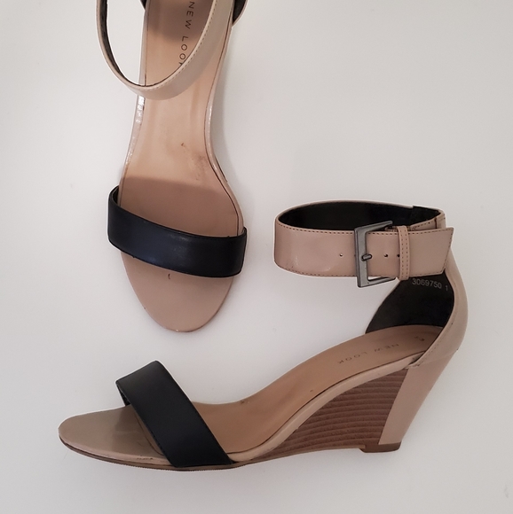 Color Block Wedge Heels - Picture 5 of 8